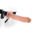 Fetish Fantasy Series Vibrating Hollow Strap-On Dildo and Harness with Remote Control