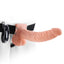 Fetish Fantasy Series Vibrating Hollow Strap-On Dildo with Balls and Harness with Remote Control