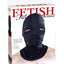 Fetish Fantasy Series Zipper Face Spandex Hood