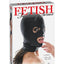 Fetish Fantasy Spandex 3 Hole Hood - Black