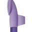 Fingerific Rechargeable Silicone Finger Bullet Vibrator with Clitoral Stimulator