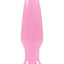 Firefly Pleasure Plug Butt Plug - Glow In The Dark/Pink