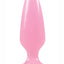 Firefly Pleasure Plug Butt Plug - Glow In The Dark/Pink - Medium