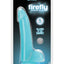 Firefly Smooth Dong Dildo - Blue/Glow In The Dark - 5in