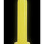 Firefly Thrill Glow In The Dark Dildo - Glow In The Dark/Yellow - Large