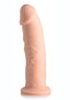 Fleshstixxx Silicone Bendable Dong - Vanilla - 6in