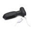 Flickers Bum Flick Flicking and Vibrating Rechargeable Silicone Butt Plug with Remote