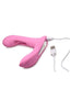 Flickers G-Flick Flicking G-Spot Rechargeable Silicone Vibrator with Remote - Pink