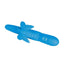 Fluttering Butterfly Silicone Rabbit Vibrator - Blue