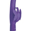 Fluttering Butterfly Silicone Rabbit Vibrator - Purple