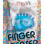 Foil Pack Vibrating Finger Teaser - Blue