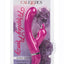 Foreplay Frenzy Bunny Kisser Silicone Rabbit Vibrator - Purple