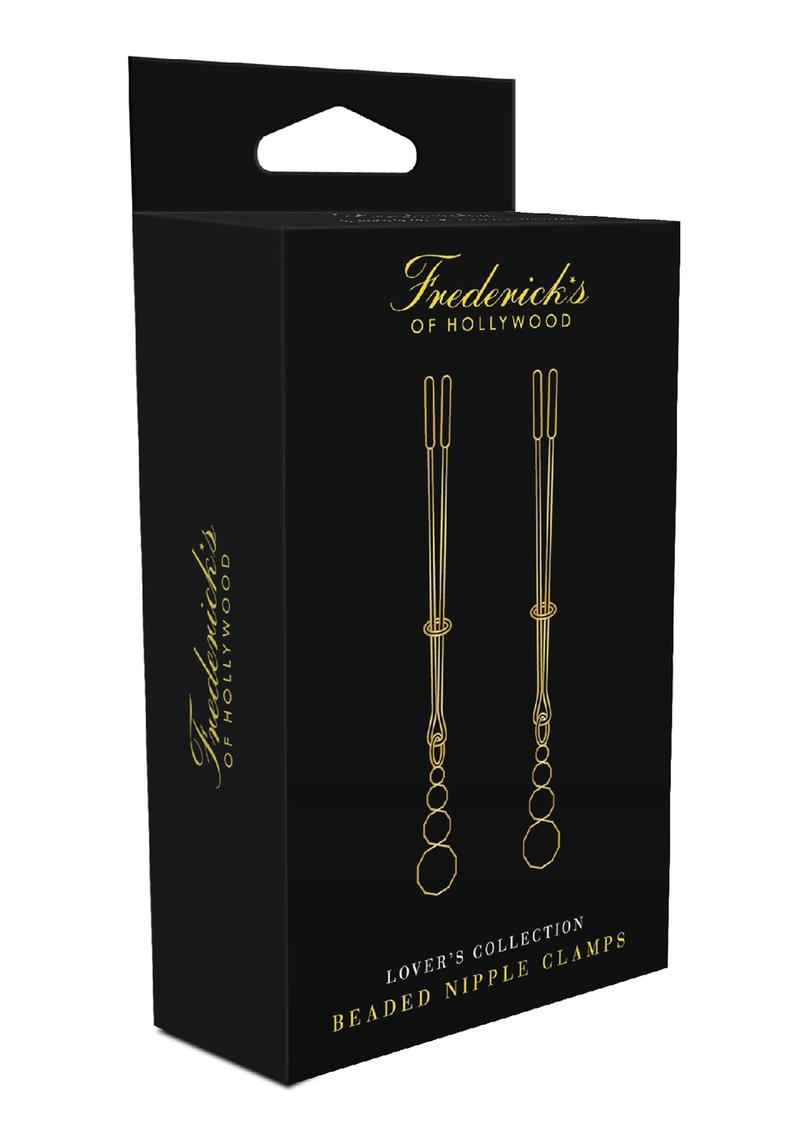 Frederick's Of Hollywood Beaded Nipple Clamps Adjustable