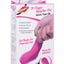 Frisky 7x Finger Bang'her Pro Silicone Rechargeable Finger Vibrator - Pink