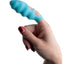 Frisky Finger Bang'her Vibrator - Blue/Teal