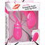 Frisky Luv-Pop Rechargeable Remote Control Egg Vibrator - Pink