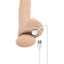 Full Monty Silicone Rechargeable Realistic Dildo with Remote