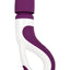 Gender X Handle It Rechargeable Silicone Wand Vibrator - Purple/White
