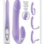 Gender X Orgasmic Orchid Rechargeable Silicone Vibrator with Clitoral Stimulator