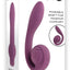 Gender X Poseable You Rechargeable Silicone Vibrating Dildo - Purple