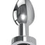 Gender X Rockin Rechargeable Metal XL Plug - Metal/Silver - XLarge