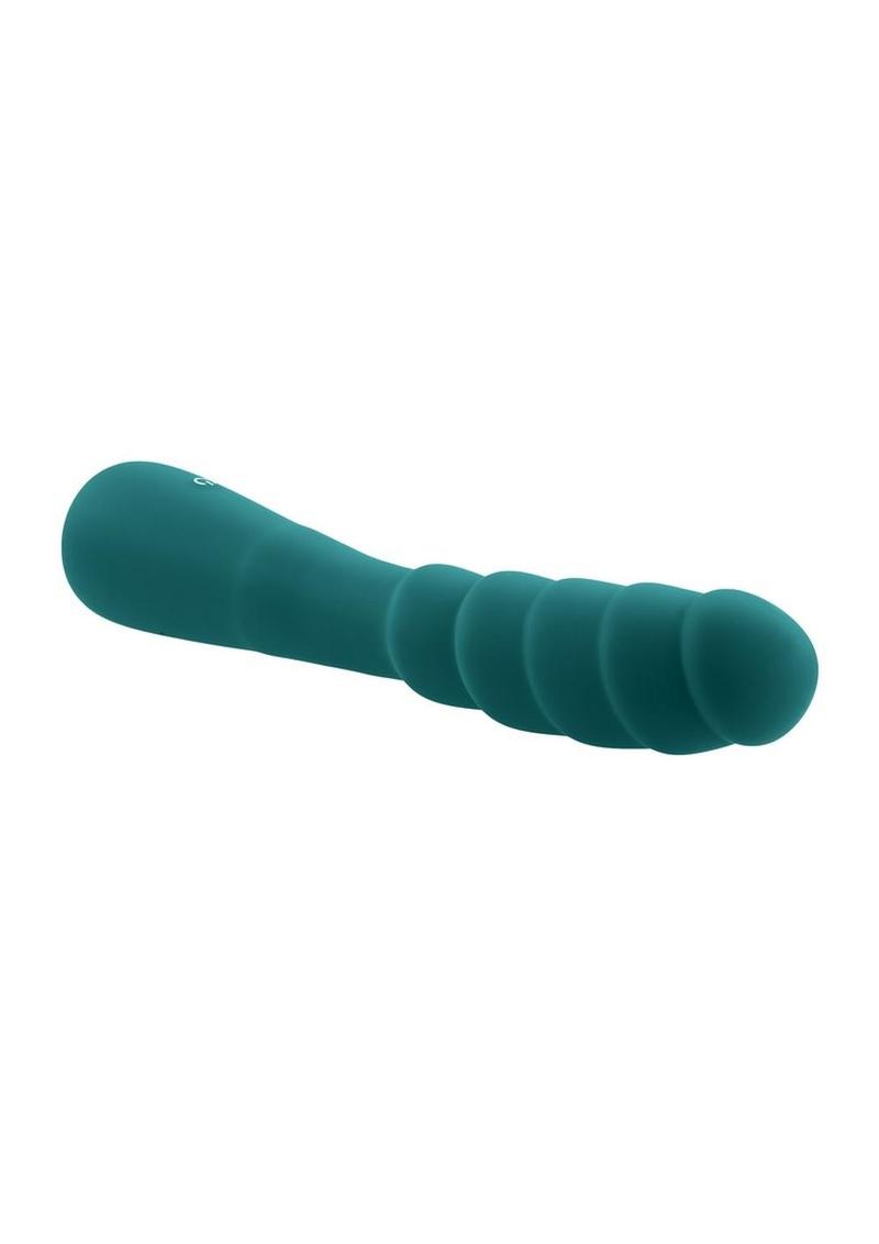 Gender X Scorpion Rechargeable Silicone Vibrator - Green