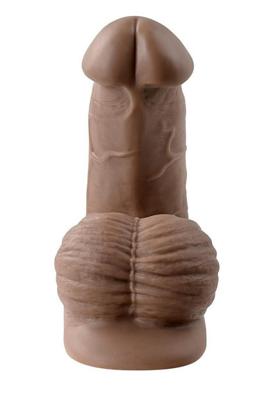 Gender X Silicone Packer Dildo - Caramel - 4in