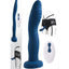 Gender X Snuggle Up Rechargeable Silicone Dual Vibrating Strap-On with Remote Control