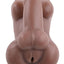 Gender X The Complete Package Full Body Textured Stroker - Chocolate