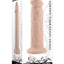 Girthy Vibrating Rechargeable Silicone Dildo