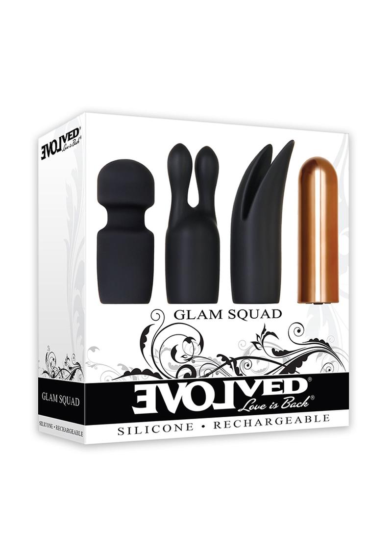 Glam Squad Rechargeable Bullet and 3 Silicone Sleeves Kit