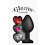 Glams Xchange Heart Silicone Anal Plug