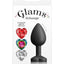 Glams Xchange Heart Silicone Anal Plug