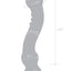 Glas Curved G-Spot Glass Textured Dildo