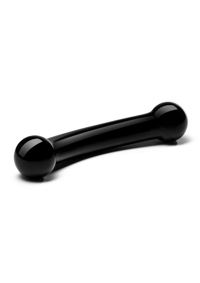 Glas Double Bull Black Dildo - Black