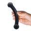 Glas Double Bull Black Dildo