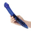 Glas Double-Sided Glass Dildo For G-Spot and P-Spot Stimulation - Blue - 11in