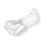 Glas Fist Glass Butt Plug - Clear - 5in