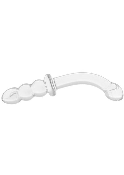 Glas G-Spot Pleasure Dildo - Clear - 2 Piece/Set