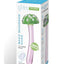 Glas Magic Mushroom Glass Dildo - Green/Pink - 7.5in