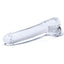 Glas Realistic Curved Glass G-Spot Dildo