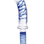 Glas Realistic Double Ended Glass Dildo with Handle