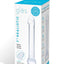 Glas Realistic Head Glass Dildo - Clear - 7in