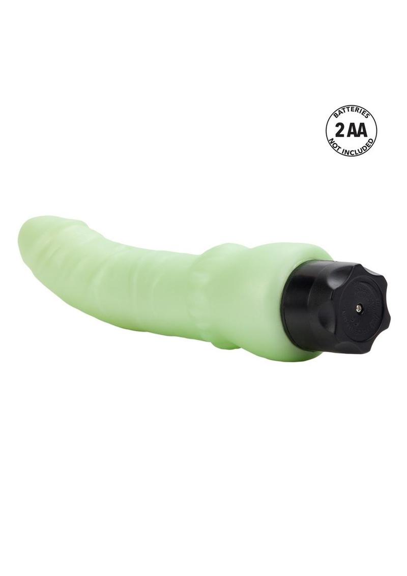Glow In The Dark Stud Vibrator - Glow In The Dark/Green