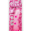 Glow Stick Heart Silicone Glow In The Dark Dildo with Suction Base - Pink