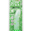 Glow Stick Leaf Silicone Glow In The Dark Dildo with Suction Base