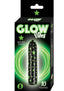 Glow Vibes Seeing Stars Rechargeable Glow In The Dark Bullet - Black/Glow In The Dark/Green