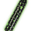 Glow Vibes Seeing Stars Rechargeable Glow In The Dark Bullet - Black/Glow In The Dark/Green