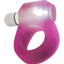 Glowdick Silicone Cockring with Led - Pink Ice