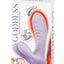 Goddess Heat Up Rechargeable Silicone Bunny Massager